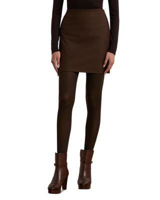 Leather mini skirt bloomingdale's best sale