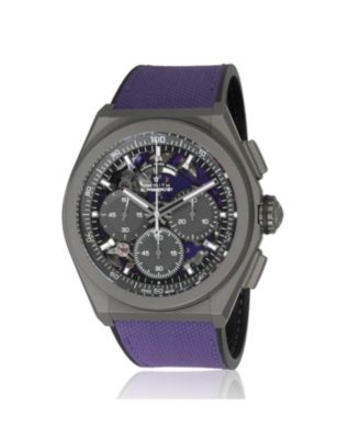 Pre-Owned Zenith - Titanium Defy El Primero 21 97.9001.9004/80.R922 49.60 mm Watch