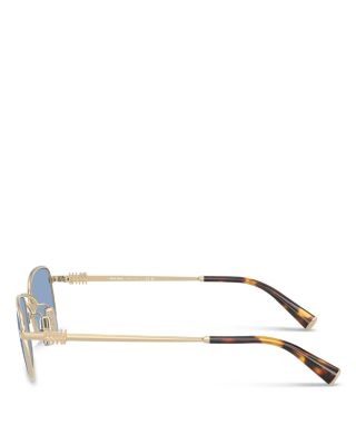 Regarde Rectangle Sunglasses, 49mm