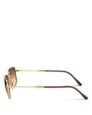 Rectangle Sunglasses, 56mm