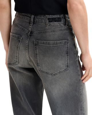 High Rise Wide Leg Jeans in Earl Grey