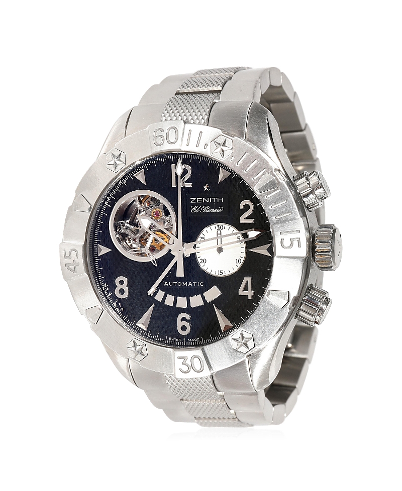 Pre-Owned Zenith Stainless Steel Defy Classic Watch 03.0526.4021 51.00 mm