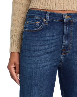 Alexa High Rise Cropped Jeans in High Wave