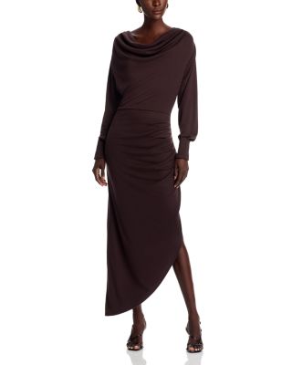 REISS - Fleur Jersey Drape Dress