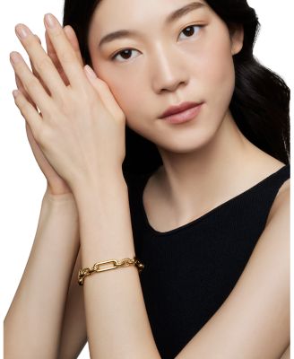 18K Yellow Gold Lexington Chain Bracelet