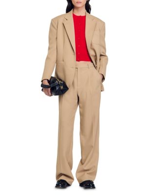 Emile Ruffled Cardigan & Emile Sleeveless Sweater