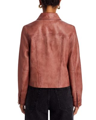 Leather Trucker Jacket