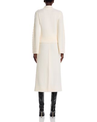 Valentin Cable Knit Skirt