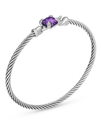 Chatelaine&reg; Bracelet with Amethyst and Diamonds