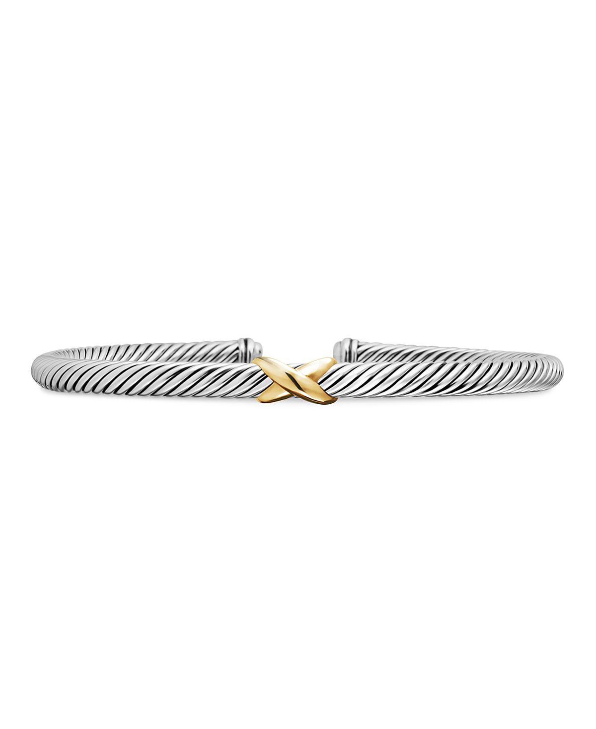 David Yurman X Classic Cable Station Bracelet