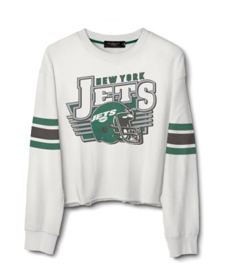 Women's NFL New York Jets Kickoff Crop Crew Fleece