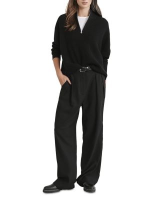 Cashmere Half Zip Sweater