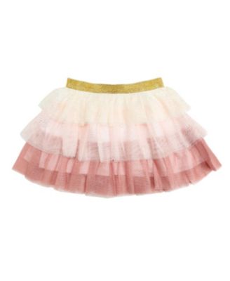 Sweet Wink - Girls' Boho Blush Petal Tutu Skirt- Little Kid, Big Kid