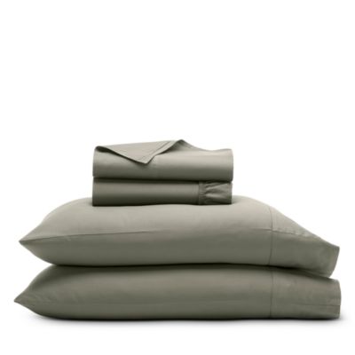 Signature Organic Cotton Hemmed Sheet Set, Twin