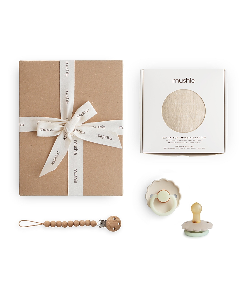 Mushie Newborn Gift Set Mini In Open Miscellaneous