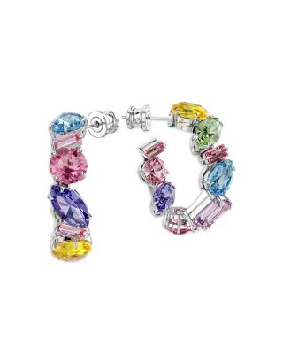 Gema Asymmetric Hoop Earrings