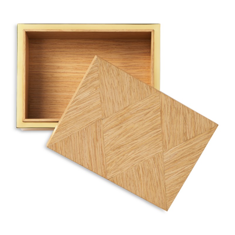 Aerin Marcello Small Box in Oak