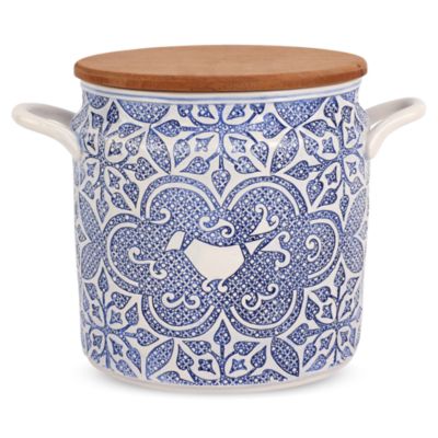 Uccello Blu Biscotti Jar