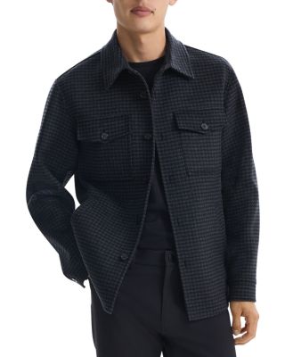 Theory - Houndstooth Shirt Jacket