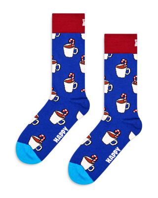 Happy Socks - Candy Cane Cocoa Socks