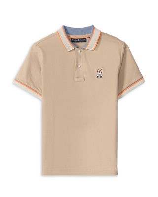 Psycho Bunny - Boys' Medina Pique Polo Shirt - Little Kid, Big Kid
