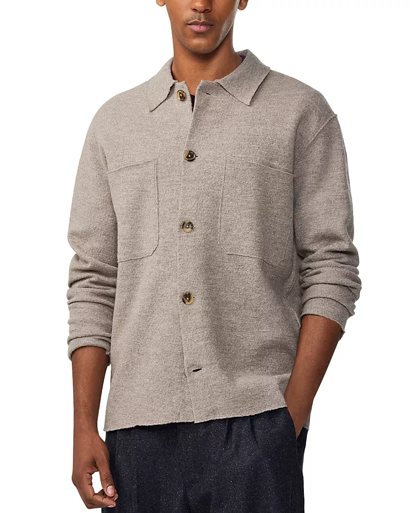NN07 Jonas 6398 Wool Overshirt