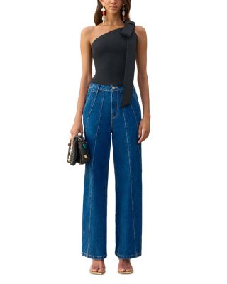 Nomi One Shoulder Bow Top