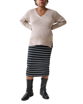 Maternity Side Zip Sweater