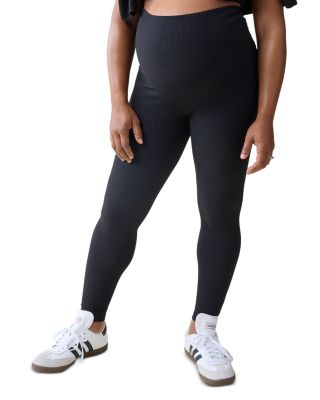 Ingrid & Isabel Ribbed Active Maternity Leggings