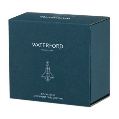 Christmas Space Shuttle Gold Tone Ornament