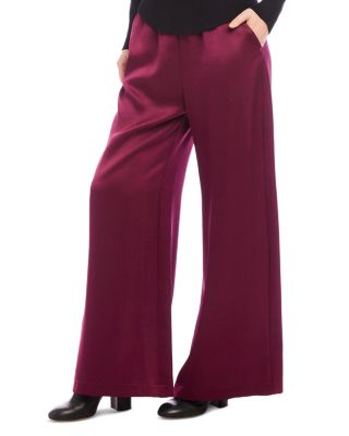 Wide Leg Satin Pants