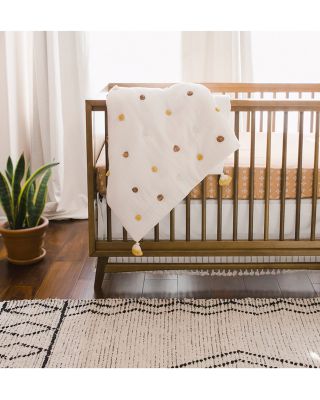 Kendi Pom Pom Quilted Blanket - Ages 0-36 Months