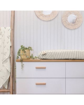 Striped Change Pad Cover