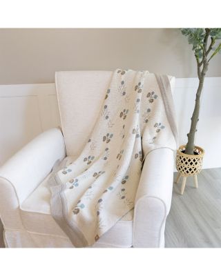 Avery Poppy Reversible Baby Blanket - Ages 0-36 Months