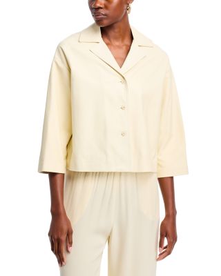 Fabiana Filippi - Giacca Cropped Leather Top