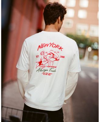 rag & bone x Lucali Cotton Graphic Tee - Exclusive | Bloomingdale's