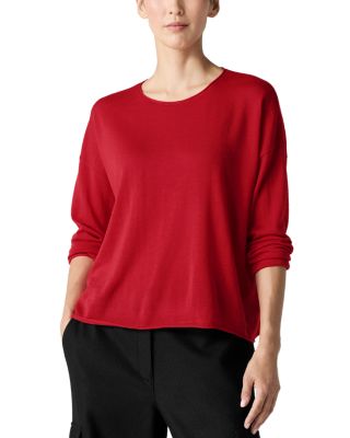 Eileen Fisher - Crewneck Wool Sweater