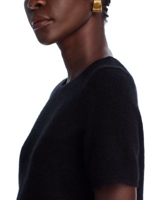 100% Cashmere Short Sleeve Shell Top - Exclusive