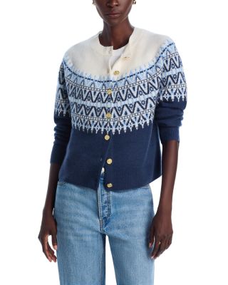 C by Bloomingdale's Cashmere - Fair Isle Cardigan Sweater - Exclusive