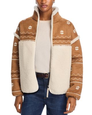 UGG® - Marlene Faux Suede & Fleece Jacket