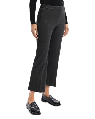 Cropped Kick Flare Pants