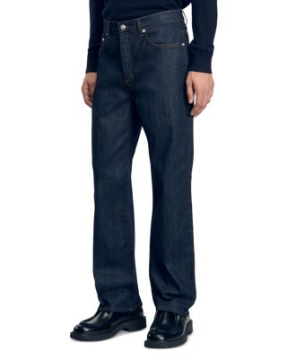 Sandro - Regular Fit Jeans in Raw Denim