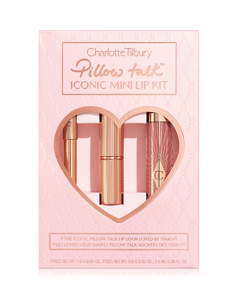 Charlotte Tilbury Pillow Talk Iconic Mini Lip Kit ($43 value)