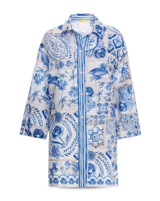 Chrissy Shirt in Azure