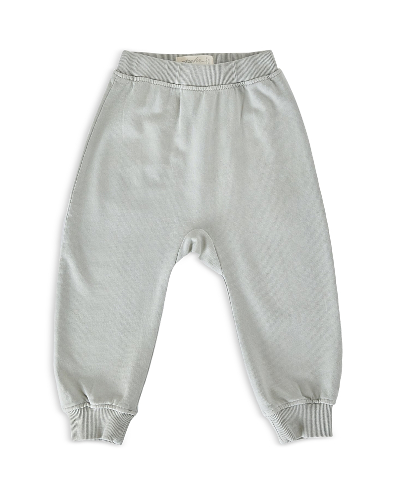 Pehr Unisex French Terry Harem Pants - Baby In Soft Sea