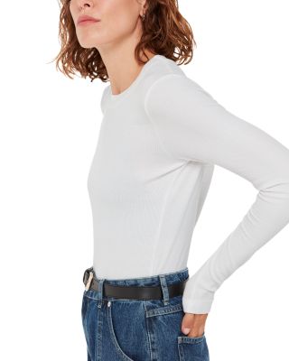 Essentials Ribbed Crewneck Top