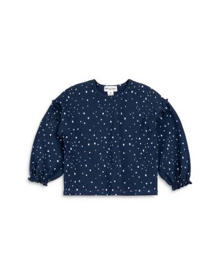 Miles The Label - Girls' Snowfall Print Top - Little Kid