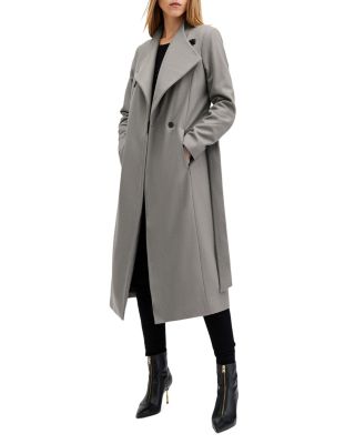 Allsaints Riley Wool Blend Coat