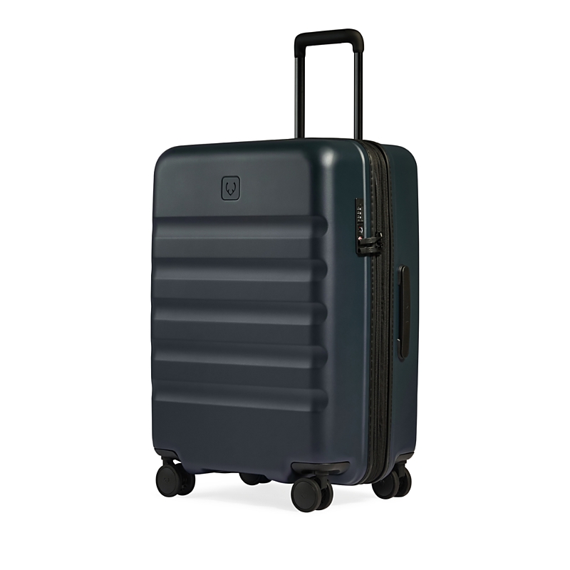 Antler Icon Stripe Medium Suitcase In Indigo Blue