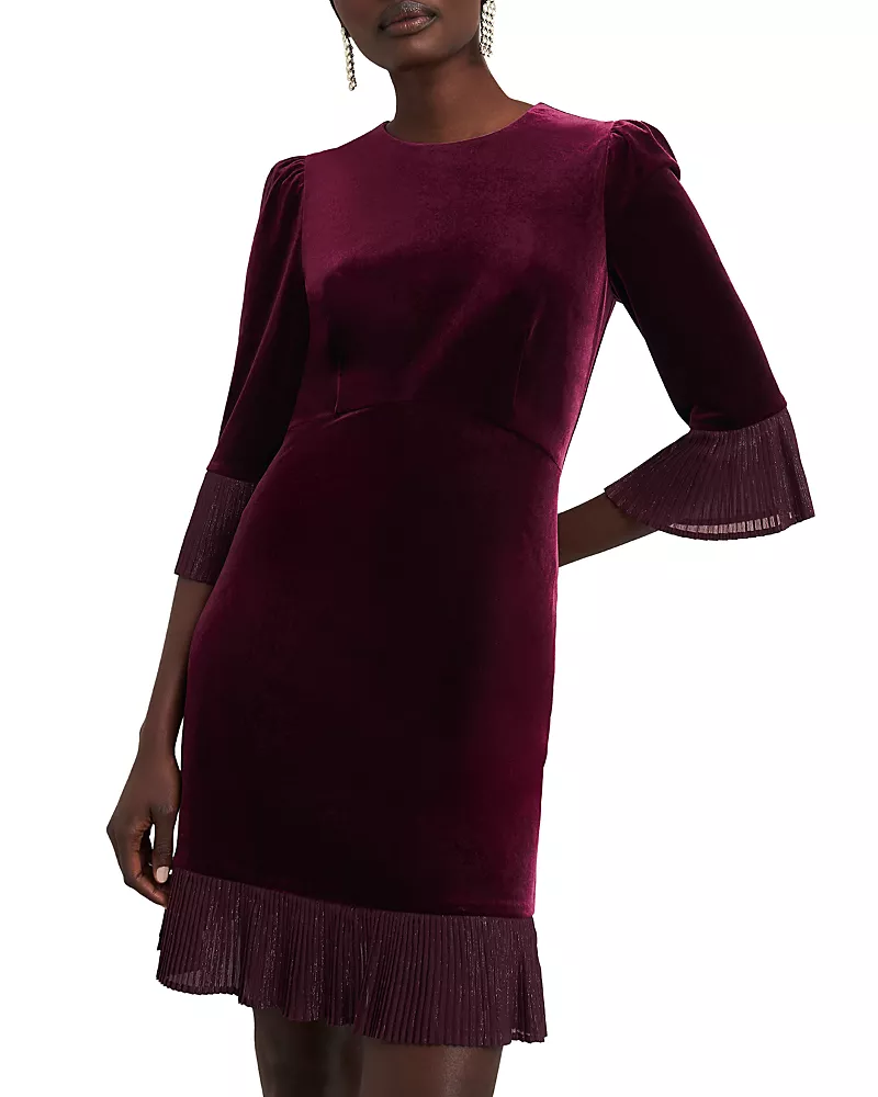 Hobbs London Ashley Velvet Dress